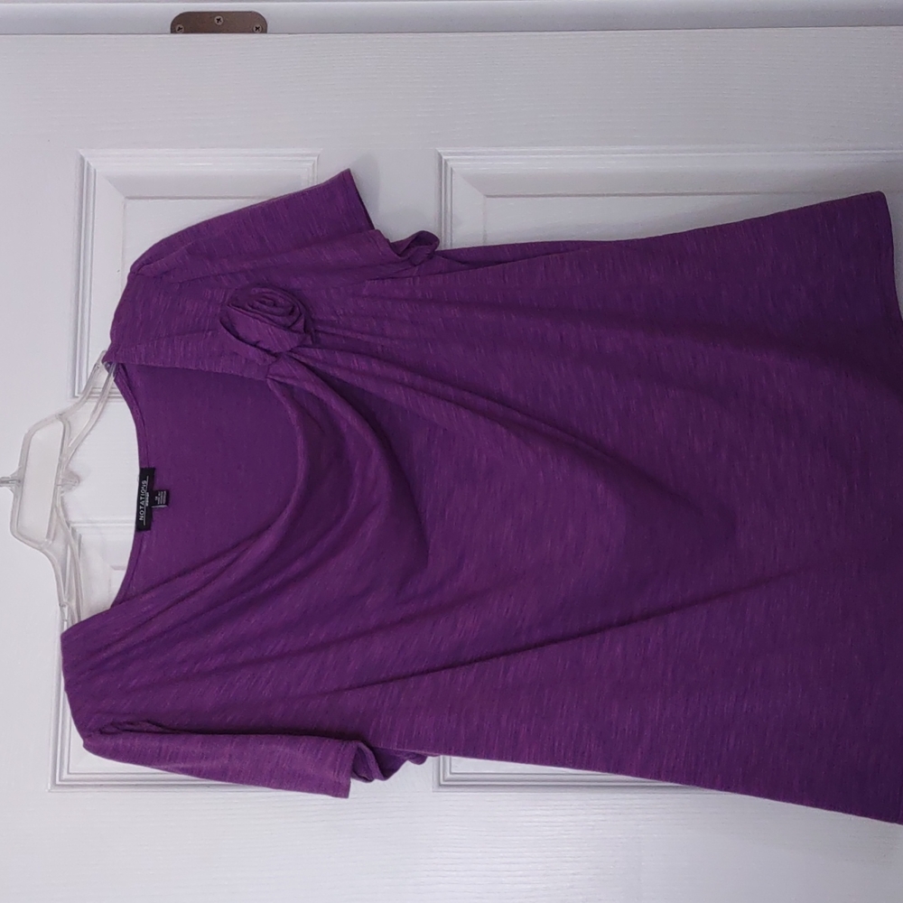 Purple Dress blouse